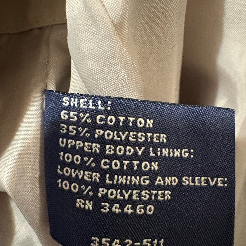 London Fog Women's Beige Double-Breasted Trench Coat - Picture 9 of 12